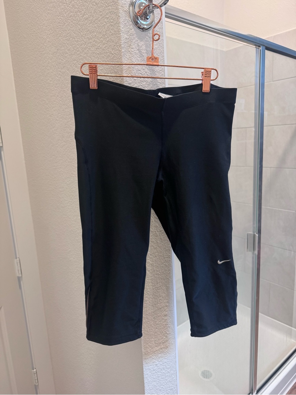 Nike Black Athletic Capri Leggings